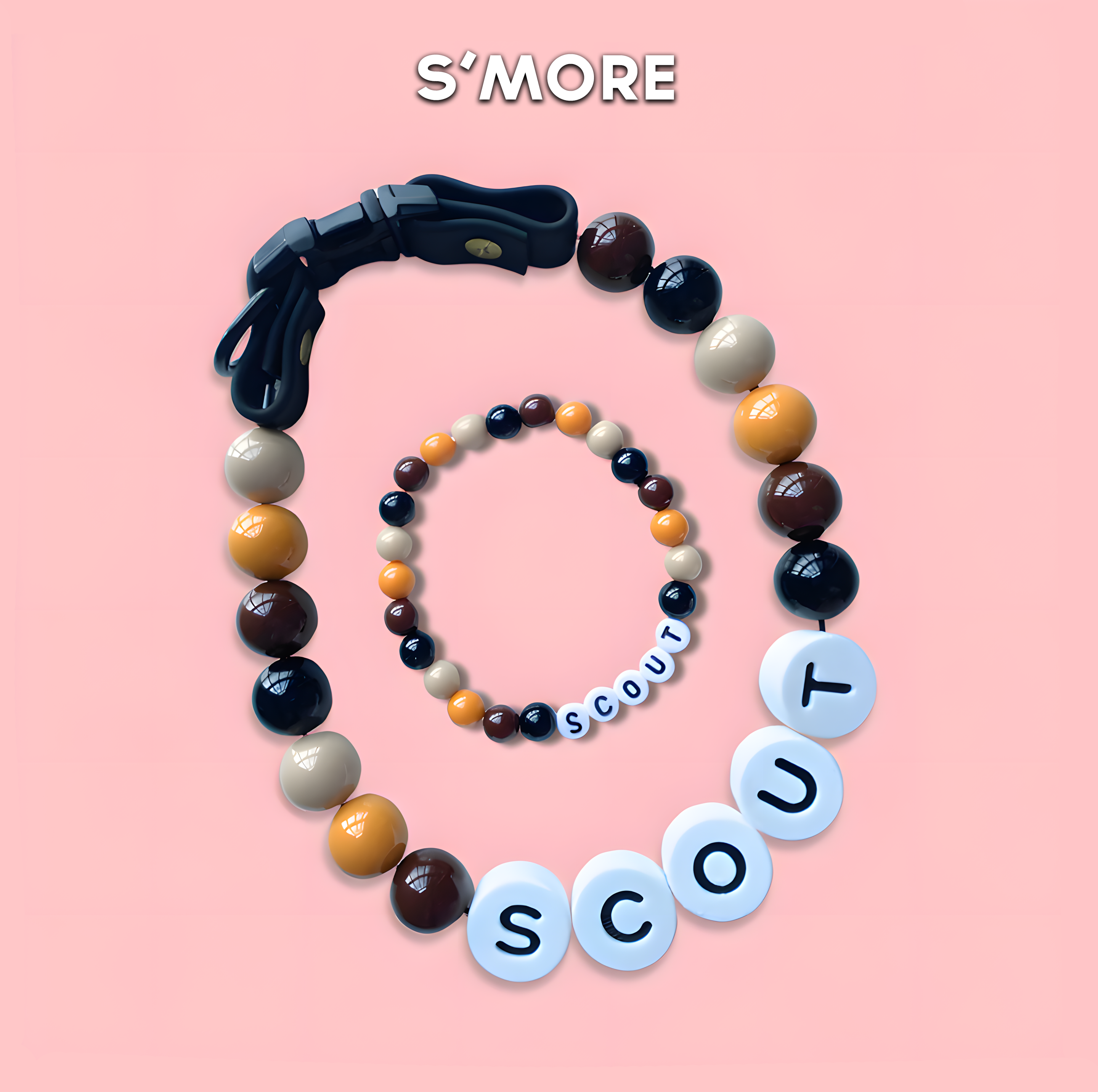 BestieBand™ Dog Collar & Matching Bracelet