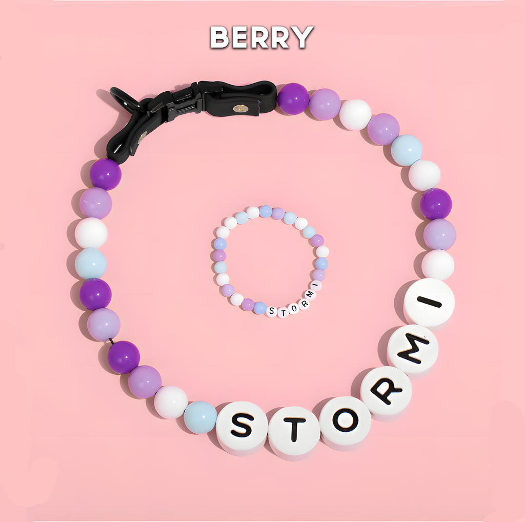 BestieBand™ Dog Collar & Matching Bracelet