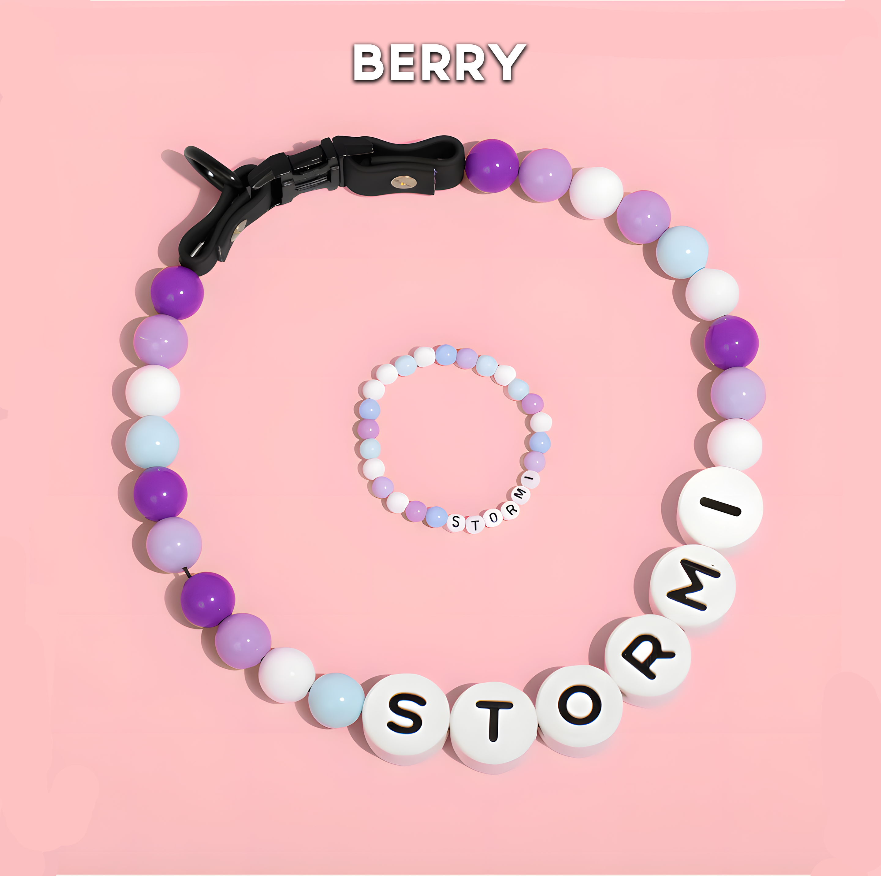 BestieBand™ Dog Collar & Matching Bracelet