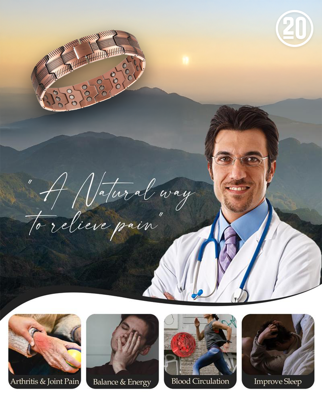 Titan Copper Band