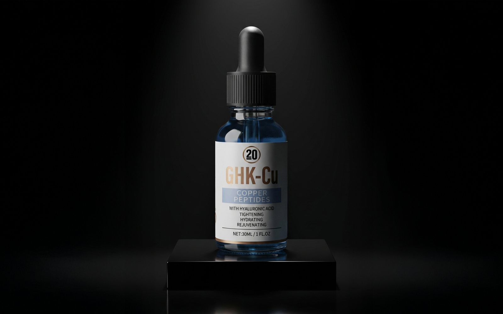 Division Twenty 2% GHK-Cu Copper Peptide Serum bottle