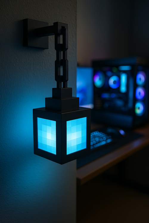 Pixel-Glow Lantern