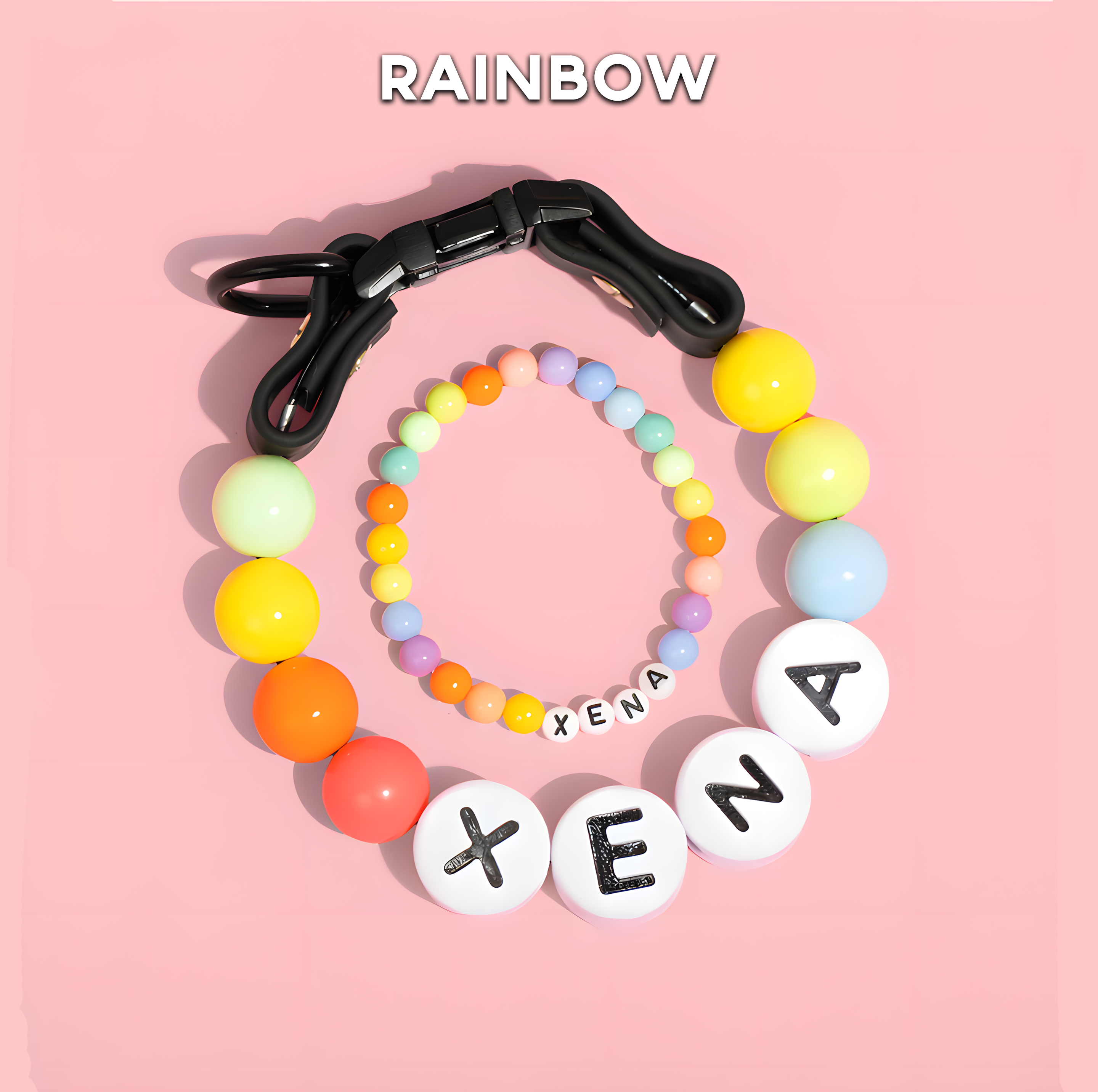 BestieBand™ Dog Collar & Matching Bracelet